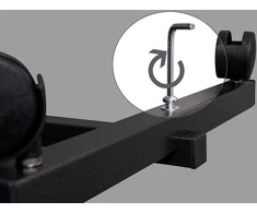 Adjustable bedside table ACTIONMED