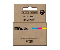 Rašalo Kasetė - Actis KH-28R Pakeitimas HP 28 C8728A Standartinis Išeigos Spalva