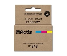 Rašalo Kasetė - Actis KH-343R Suderinama su HP 343 C8766EE Spalvota