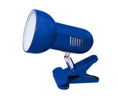 Activejet Clip-on stalinis šviestuvas, mėlynas, metalinis, E27 sriegis