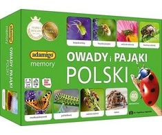 Atminties žaidimas Vabzdžiai ir vorai Lenkiškas PUD ADAMIGO 007868 ADM