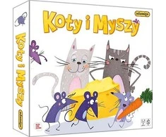 Dėlionė Adamigo Cats and Mice – stalo žaidimas 07721