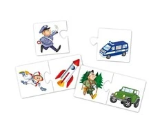 Dėlionė Adamigo Žaidimo Kuferek Transporto priemonės ir konkursai - 6472