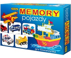 Stalo žaidimas Adamigo Memory Vehicles