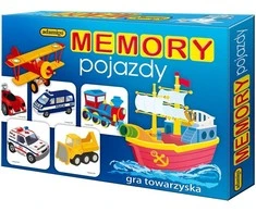 Stalo žaidimas Adamigo Memory Vehicles