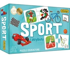 Dėlionė 24 the Sport i atrybuty ADAMIGO 7776