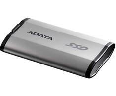 Kietasis diskas ADATA Dysk ssd external sd810 1tb usb3.2c 20gb/s sidabrinė