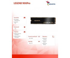 Adata SSD diskas LEGEND 900 Pro 4TB PCIe 4x4 7.4/6.5 GB/s M2
