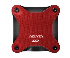 Kietasis diskas ADATA Dysk zewnętrzny ssd sd620 512g u3.2a 520/460 mb/s raudona