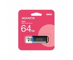 Adata flashdrive c906 64gb usb 2.0 juodas