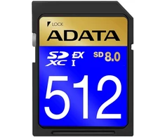 Atminties kortelė ADATA Premier Extreme SD8.0 SDXC 512 GB Class 10 UHS-I/U3 V30