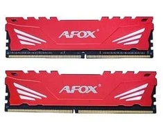AFOX GAMING DDR4 2X8GB 3200MHZ CL16 XMP2 Raudonas