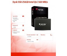 Afox Dysk ssd 256gb intel qlc 560 mb/s