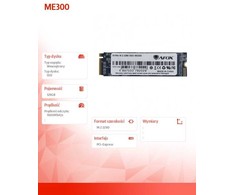 Afox me300 ssd m.2 pci-ex4 128gb tlc 1.6 gb/s nvme me300-128gn