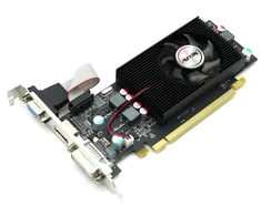 Afox Vaizdo plokštė - radeon r5 240 4gb ddr3 128bit dual dp lp single fan