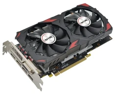 Afox Vaizdo plokštė - radeon rx 580 8gb gddr5 256bit hdmi 2xdp dual fan