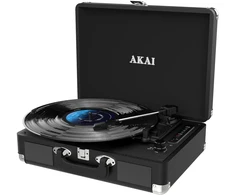 AKAI ATT-18BT - nešiojamas patefonas su USB įrašymo galimybe