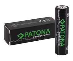 Akumulatorius patona premium pa-la-6516 18650 mygtuko viršus 3350mah, 3,7v, li-io