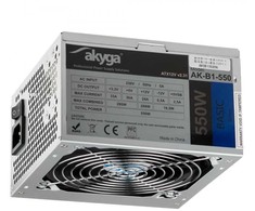 Akyga basic ak-b1-550 maitinimo šaltinis (550 W; pasyvus; 120 mm)