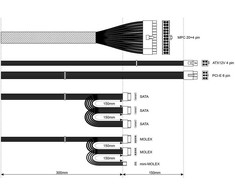 Akyga basic ak-b1-550 maitinimo šaltinis (550 W; pasyvus; 120 mm)