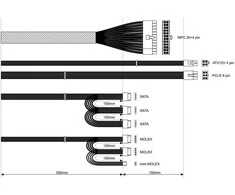 Akyga basic ak-b1-550 maitinimo šaltinis (550 W; pasyvus; 120 mm)