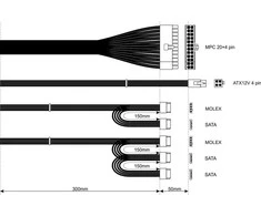 Akyga Maitinimo šaltinis atx ak-b1-420 420w