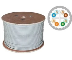 Alantec KIU6ALSOH500D tinklo kabelis 500 m Cat6 U/UTP Pilkas