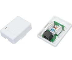 Alantec Ant paviršiaus montuojamas UTP cat.6 1xRJ45 lizdas
