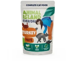 ANIMAL ISLAND Everyday kalakutiena pate - wet cat food - 100g