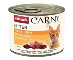 Animoda ANIMONDA Carny Kitten su paukštiena jautiena - wet cat food - 200 g