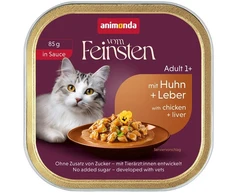 Animoda ANIMONDA VF Adult in Sauce with vištiena + liver 85g