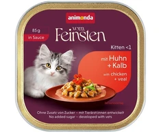 Animoda ANIMONDA VF Kitten in Sauce with vištiena + veal 85g