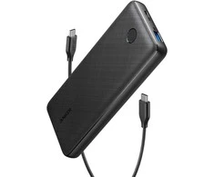 Maitinimo baterija Anker A1365G11, 20000 mAh, juodos spalvos