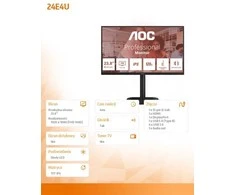 Monitorius AOC 24E4U - 120Hz | Full HD | IPS | 24''
