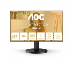 Monitorius AOC 24B3CF2 | 1920x1080 100 Hz IPS | 65W USB HUB | Įmontuoti garsiakalbiai