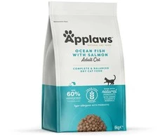 Applaws cat ryby oceaniczne i lašiša - sausas maistas katei - 6kg