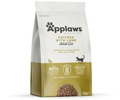 Applaws kačių vištiena ir ėriena - maistas katėms su dideliu mėsos kiekiu - 7,5kg