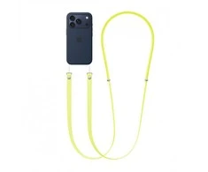 Dėklas Apple Crossbody Strap - Neon Geltona