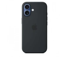 Apple iPhone 17 Silikoninis dėklas with MagSafe - Black