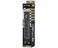 Armac Maitinimo juostelė z5 1.5m 5x230v 10a z5/15/cz juoda