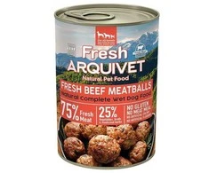 Šunų Maistas - ARQUIVET Šviežios Jautienos Mėsa Sultinyje 400g Be Glitimo