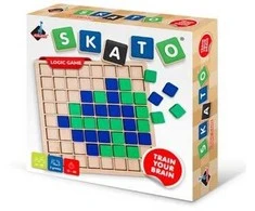 Dėlionė Askato Gra Medinis skato žaidimas