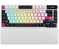 Asus Klaviatūra ROG Azoth X M704 BT/RF/USB-C/Aura/Juoda ir balta