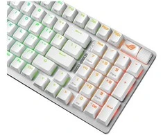 Asus Klaviatūra „Rog Strix Scope II 96“ belaidė, balta, NX/PBT