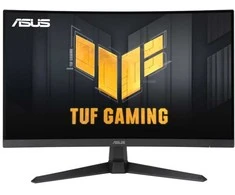 Monitorius ASUS TUF Gaming VG27WQ3B 27 colių greitas VA WLED QHD lenktas 1500R 16:9 180Hz 300cd/m2 0,5ms 2xHDMI DP 2x2w garsiakalbiai