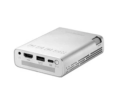 Projektorius e1r mobilusis maitinimo blokas/usb/wifi/hdmi/2w garsiakalbis/