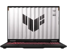 ASUS TUF Gaming A16 FA608UMI-R7165W Ryzen 7 260 16.0" FHD+ 144 Hz 300 nitų IPS lygio AG 16 GB DDR5 5600 SSD512 GeForce RTX 5060 8 GB kamera 1080p 70 Wh Win11 aliuminis Jaeger pilka