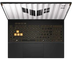 ASUS TUF Gaming F16 FX608JPR-I7161 i7 14650HX 16.0" FHD+ 165Hz IPS lygio 300nits AG 16GB DDR5 5600 SSD 1TB GeForce RTX 5070 8GB WLAN+BT LAN Cam1080p 90WHrs NoOS Jaeger Pilkas