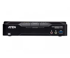 Aten Przełącznik kvmp 2-port usb 3.0 8k dp