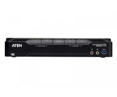 Aten Przełącznik kvmp 4-port usb 3.0 8k displayport